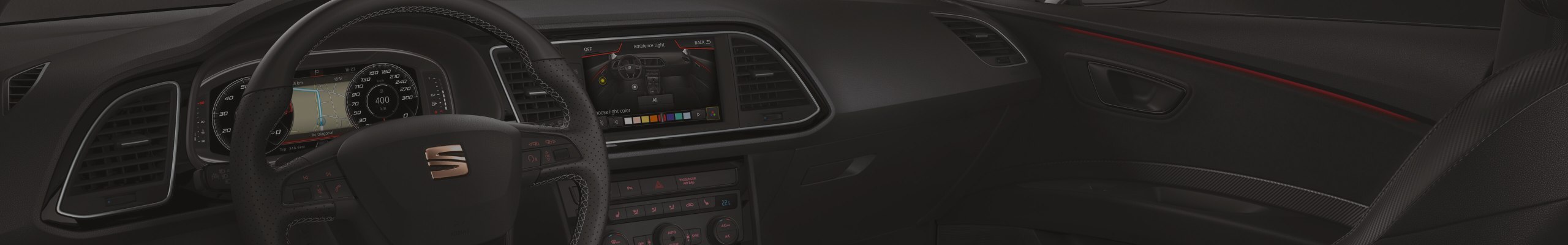 SEAT Connected cars technology – Digital cockpit