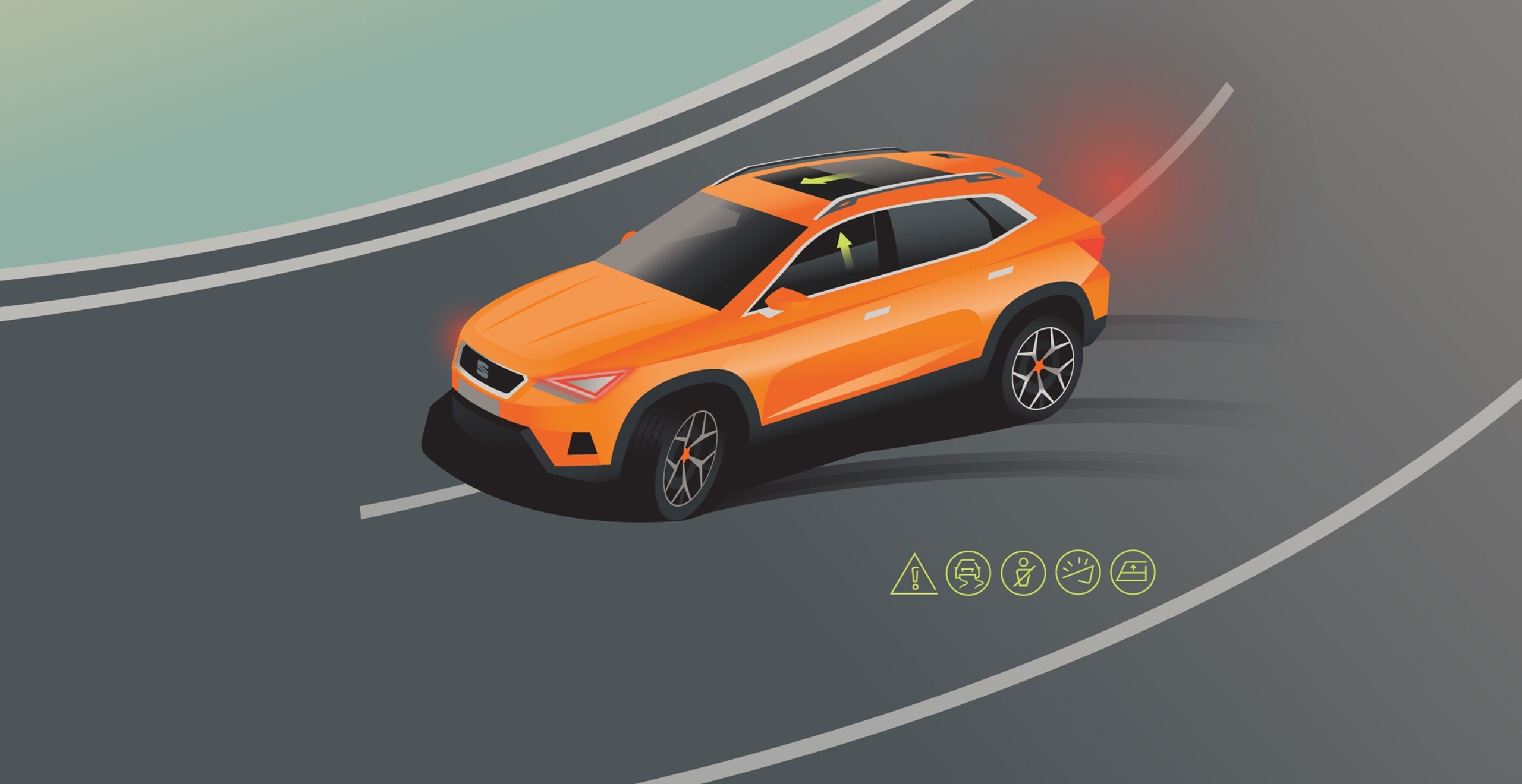 SEAT Ateca assistent pre-col·lisió