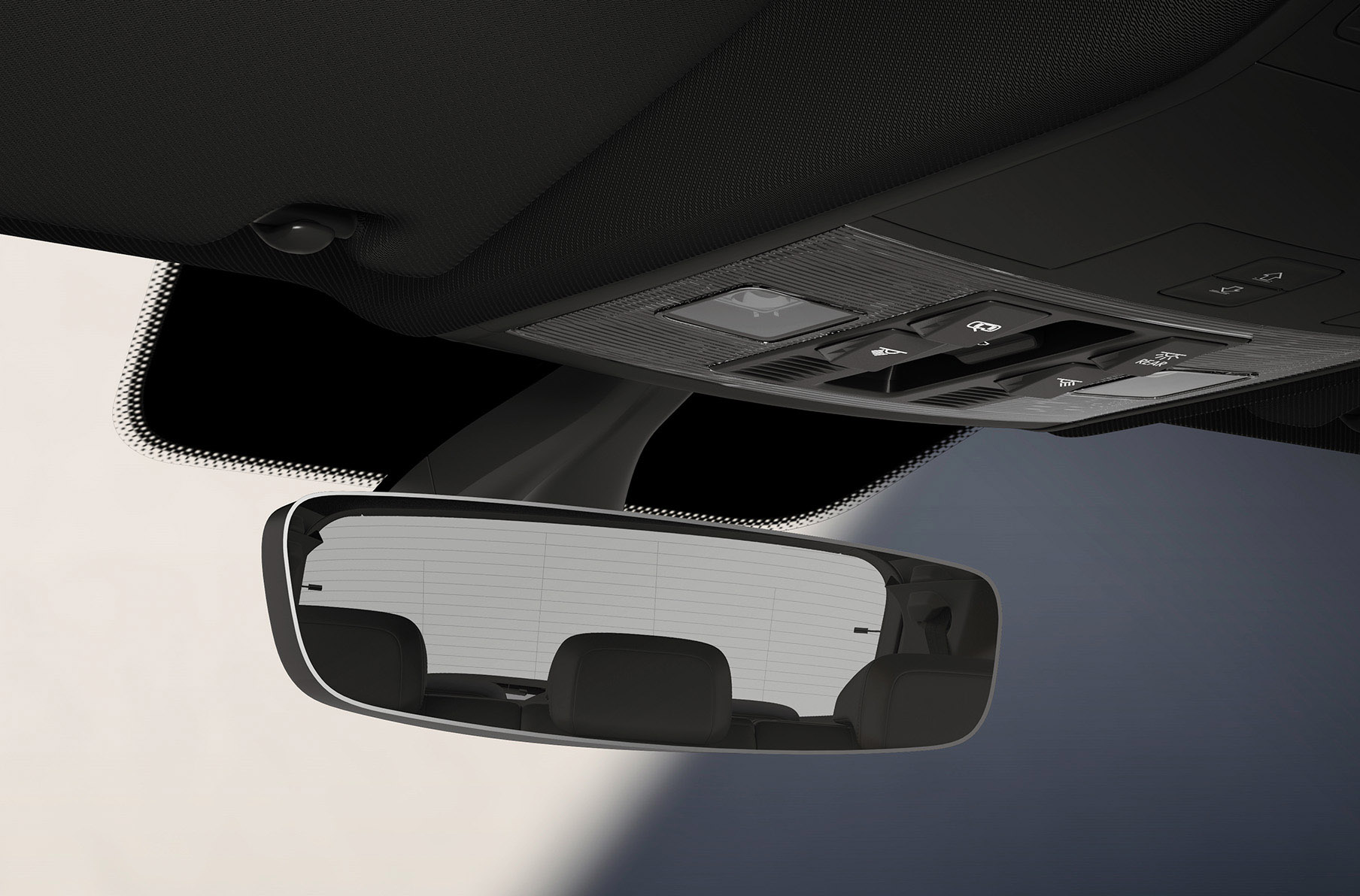 The new SEAT Tarraco XPERIENCE auto-dimming rear view mirror