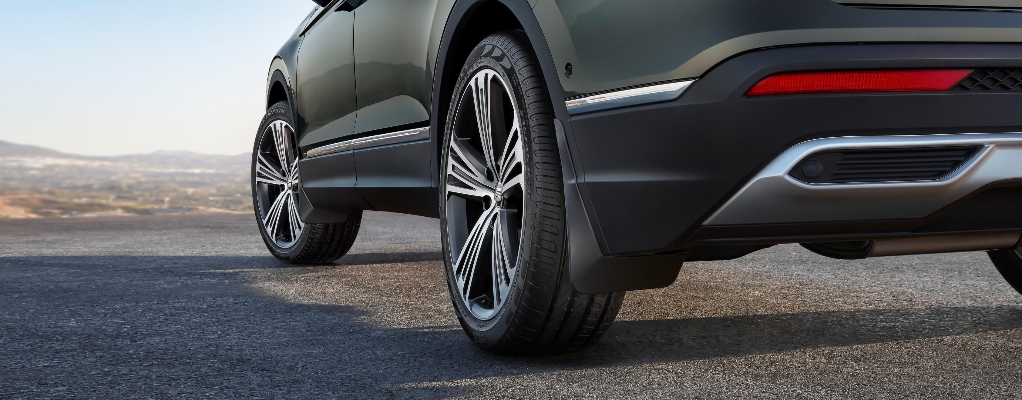 New SEAT Tarraco SUV 7 seater accessories front and rear mudflaps