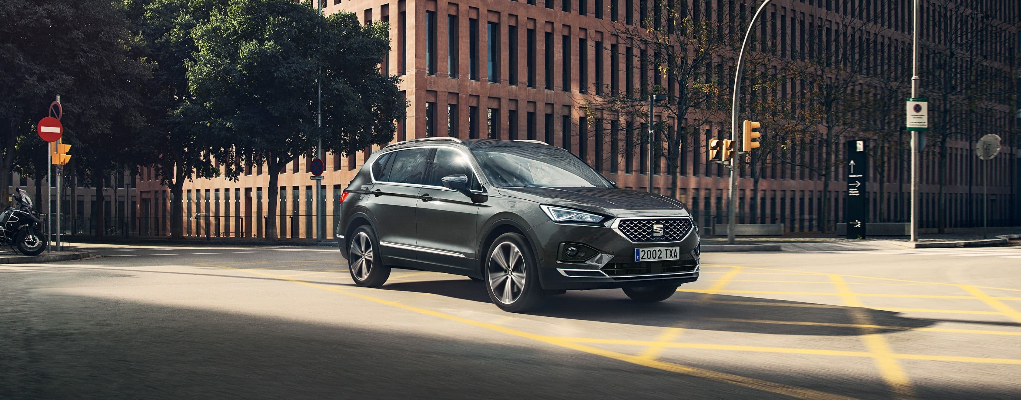 Nou SEAT Tarraco SUV 7 places vista frontal del cotxe