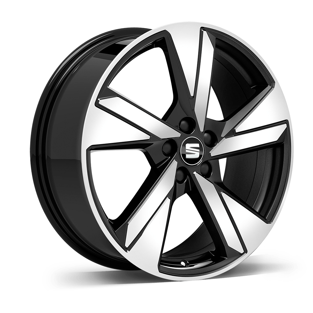 Llantes d'aliatge Performance Machined de 46 cm [18″] en negre